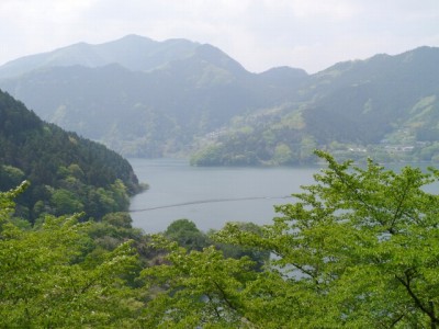 神流湖の写真