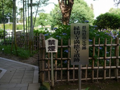 縁切寺満徳寺遺跡の写真3