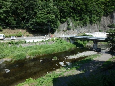 旧黒澤家住宅近くの河原の写真2