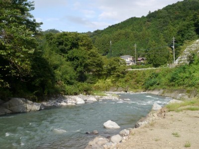 道の駅オアシスなんもくで川遊び！の写真5