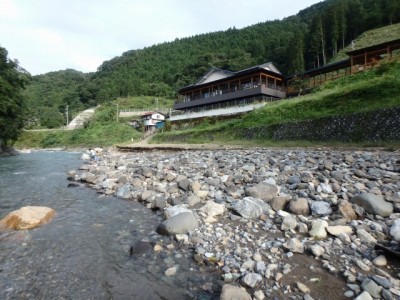 道の駅オアシスなんもくで川遊び！の写真14