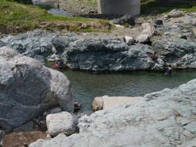 青岩公園で川遊び！の写真4