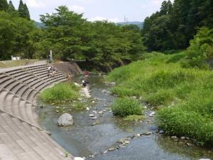 【川遊び】小平河川公園で、川遊び！水中カメラで小魚捕獲！の写真15
