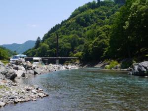 【川遊び】こいこいアイランド会館の河原で、川遊び！の写真7