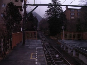 箱根登山ケーブルカーの写真