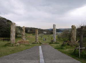 花の広場・うみの子とりで（観音崎公園）の写真