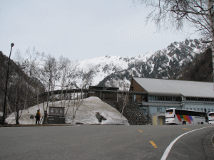 立山黒部アルペンルート（扇沢駅）の写真