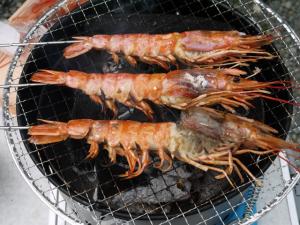 【アウトドア】ニジマス釣りからの貸別荘でBBQ！の写真8