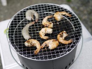 【アウトドア】貸別荘でBBQからの花火！の写真7