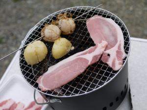 【アウトドア】貸別荘でBBQからの花火！の写真9