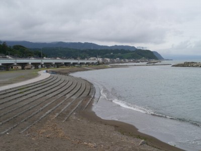 能生海水浴場の写真6