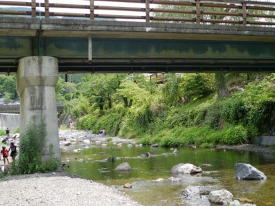 道の駅果樹公園あしがくぼで川遊び！！！の写真20