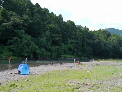 巾着田で川遊び！の写真9