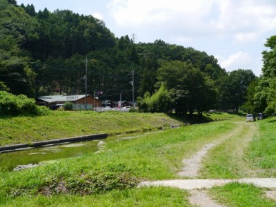 槻川の河原2の川遊び！の写真1