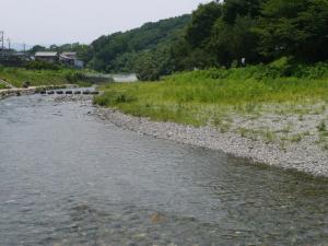 【川遊び】ときがわ花菖蒲園で川遊びの写真13