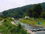 【川遊び】ときがわ花菖蒲園で川遊びの写真のサムネイル写真22