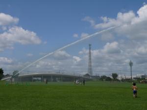 【じゃぶじゃぶ池】まつぶし緑の丘公園のじゃぶじゃぶ池とスプリンクラー！の写真32