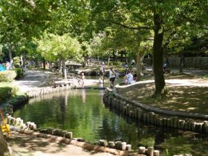 【じゃぶじゃぶ池】上尾丸山公園のじゃぶじゃぶ池で水遊び！の写真10