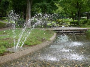 【じゃぶじゃぶ池】城山公園のじゃぶじゃぶ池で水遊び！の写真7