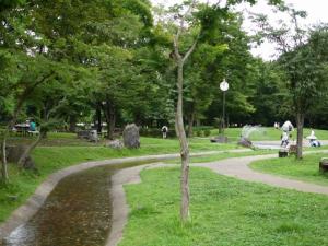 【じゃぶじゃぶ池】城山公園のじゃぶじゃぶ池で水遊び！の写真10