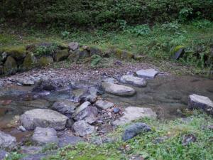 【川遊び】雀川砂防ダム公園のじゃぶじゃぶ池で水遊び！の写真11