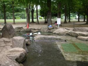 【じゃぶじゃぶ池】大崎公園のじゃぶじゃぶ池で水遊び！の写真24