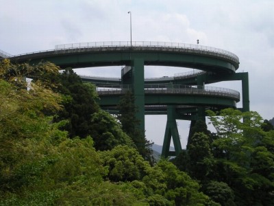 河津七滝ループ橋の写真
