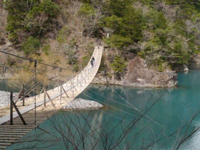 夢の吊り橋（寸又峡）の写真2