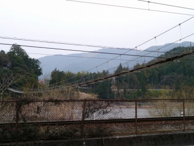 塩郷の吊り橋の写真3