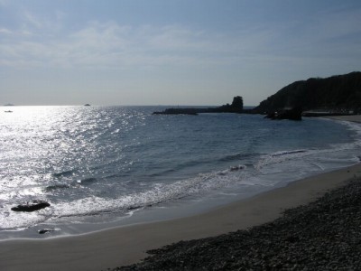 田牛海水浴場の写真