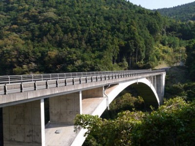 須津渓谷橋の写真