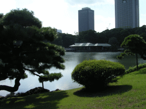 浜離宮恩賜庭園の写真